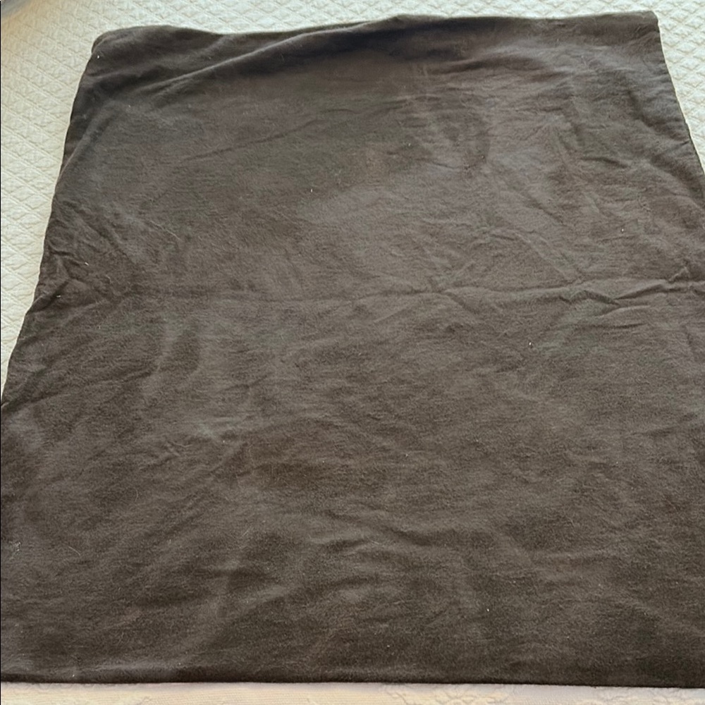 Neiman Marcus Pacific Silvercloth Dark Brown silver/silver plate 3 zipper bags - Picture 11 of 13